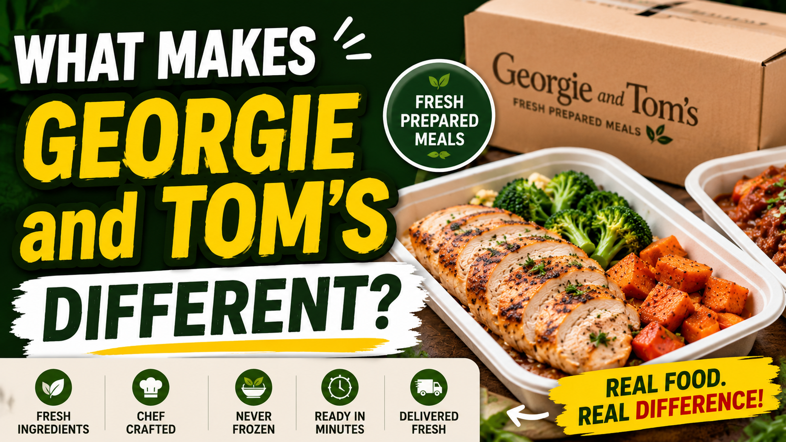 What Is Georgie and Tom's? A Complete Guide to Fresh Prepared Meals